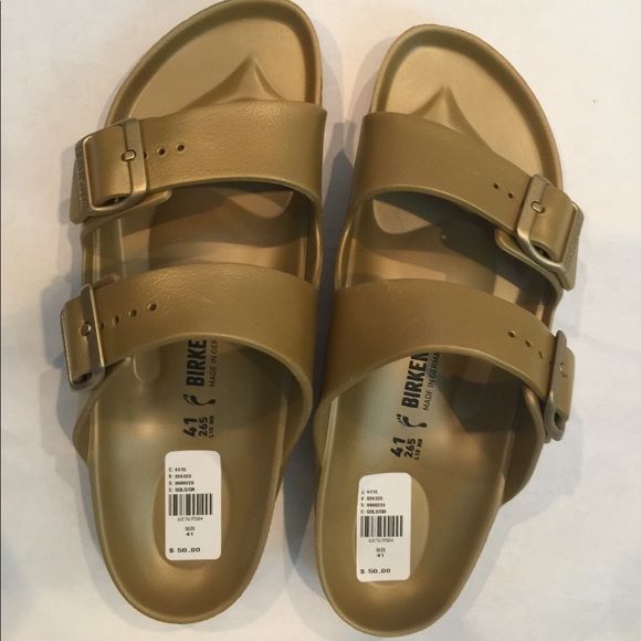 Birkenstock Arizona EVA slide BLACK size 41 (US 10M) - Picture 2 of 2
